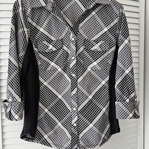 Zac & Rachel Stylish Plaid Shirt